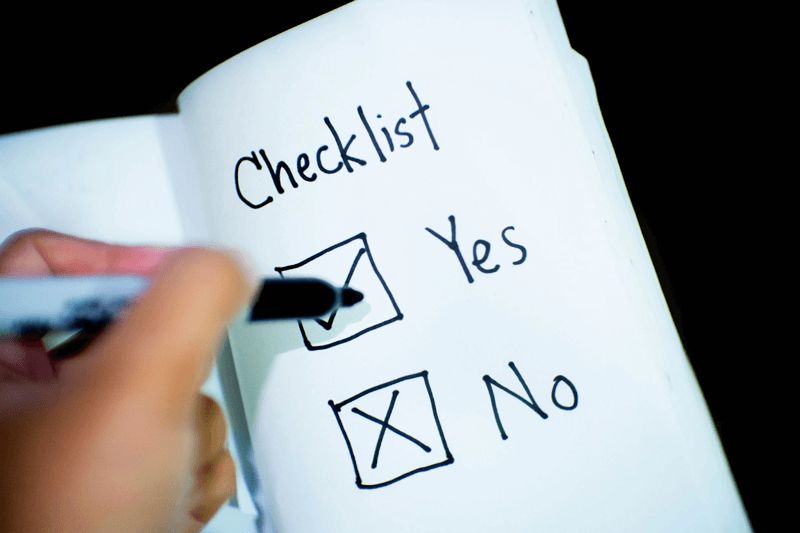ecommerce checklist
