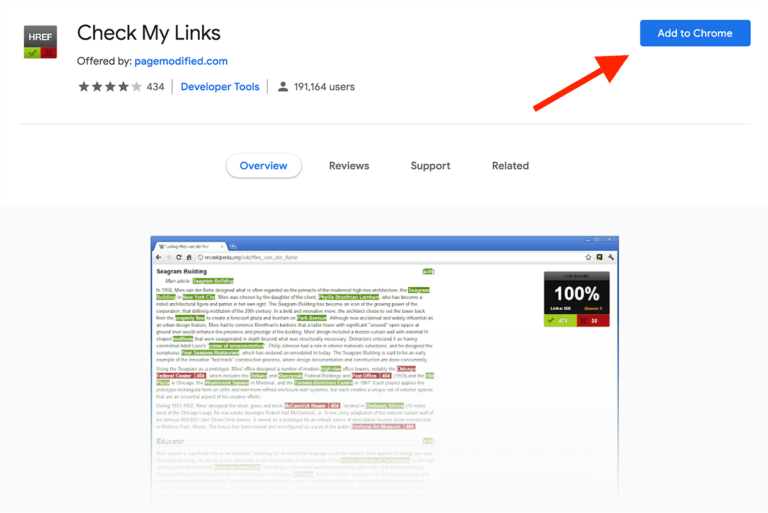 check my links