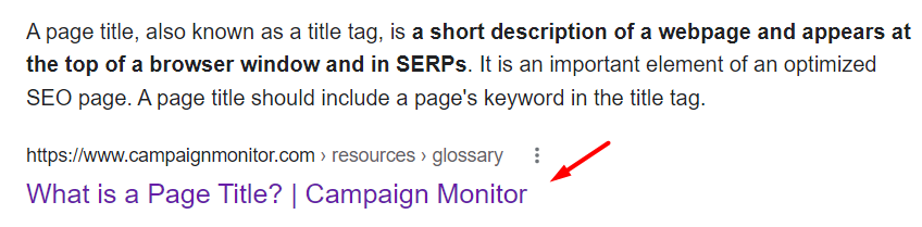Page Title 